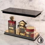 Custom acrylic box with premium clear finish, ideal for packaging, display, and storage. Available in various sizes with personalization options.